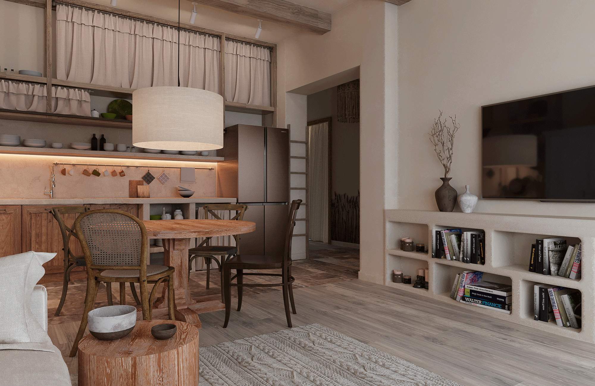 Country House in Eco Style